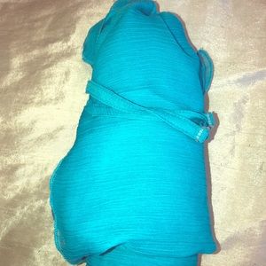 Swim cover up with straps